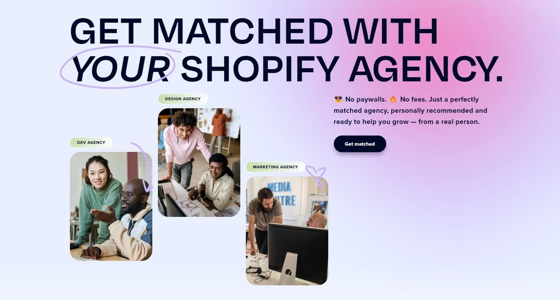 Bold Match Makes Finding and Hiring a Shopify Plus Expert or a Shopify Development, Shopify Design or Shopify Marketing Agency Partner Easier for eCommerce Merchants and Online Shopify Retailers