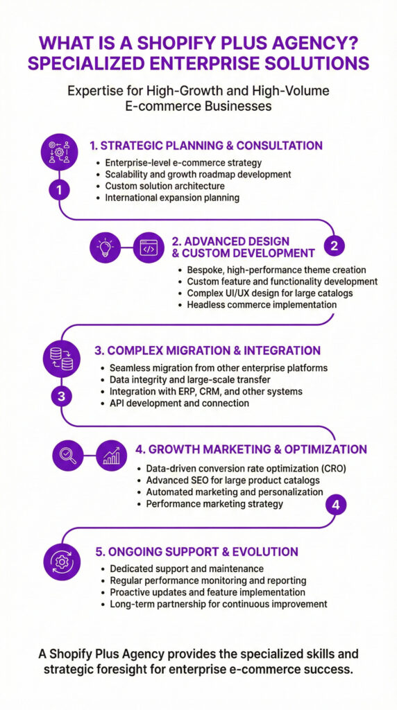 What Is a Shopify Plus Agency and How Shopify+ Agencies Help eCommerce Store's Grow